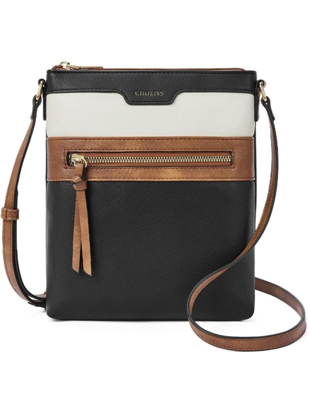 Stylish Vegan Leather Crossbody Bag for Women - Versatile Travel Handbag